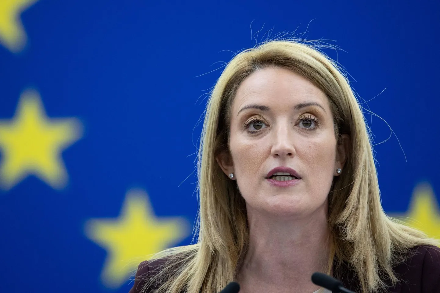 Euroopa Parlamendi uus president Roberta Metsola.