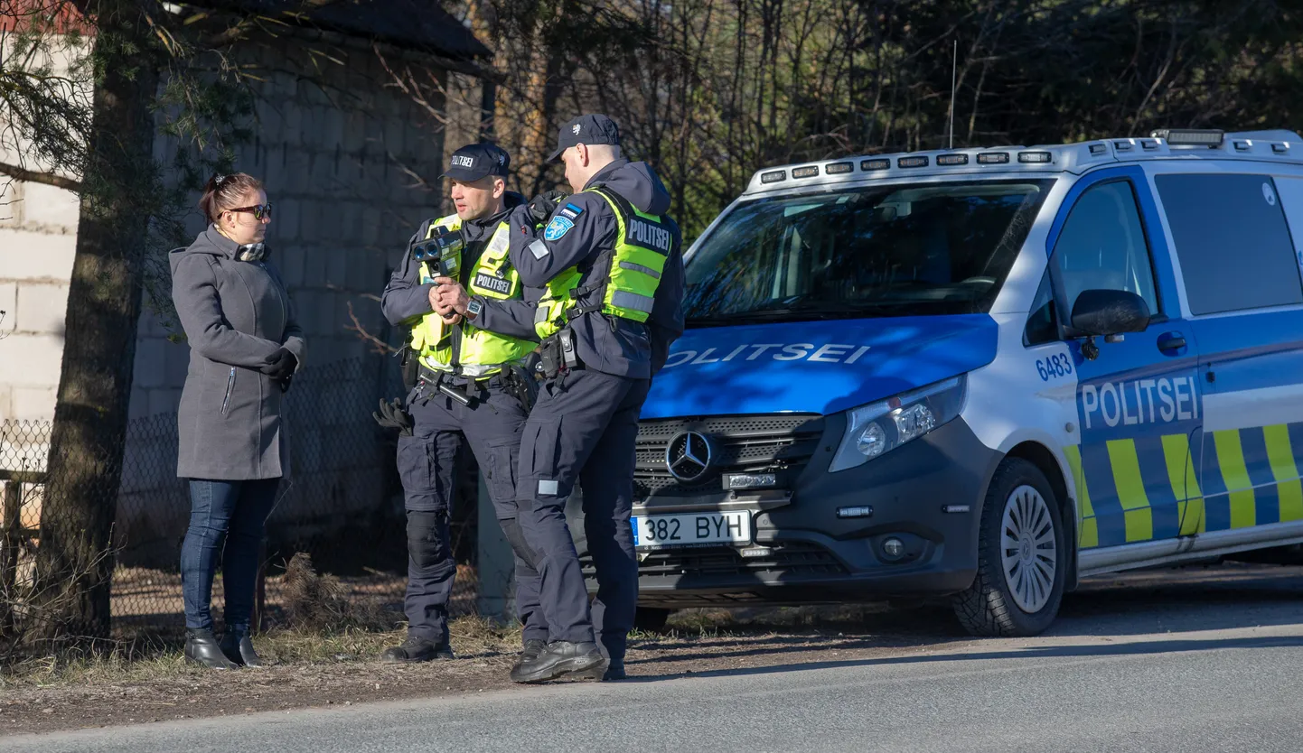 Politseinikud.