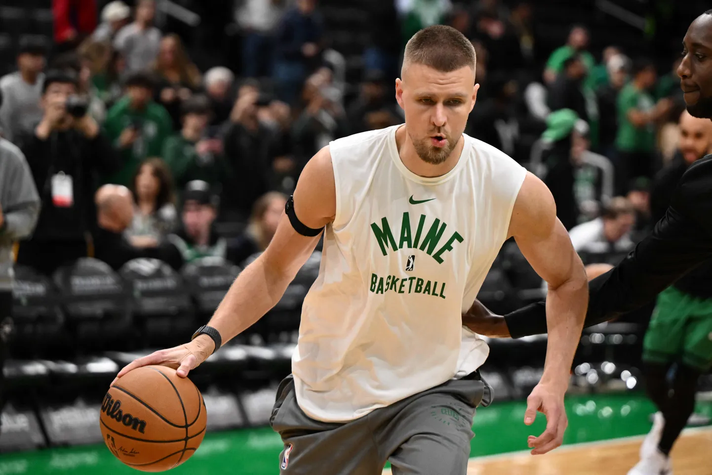 Latvijas basketbolists Kristaps Porziņģis.