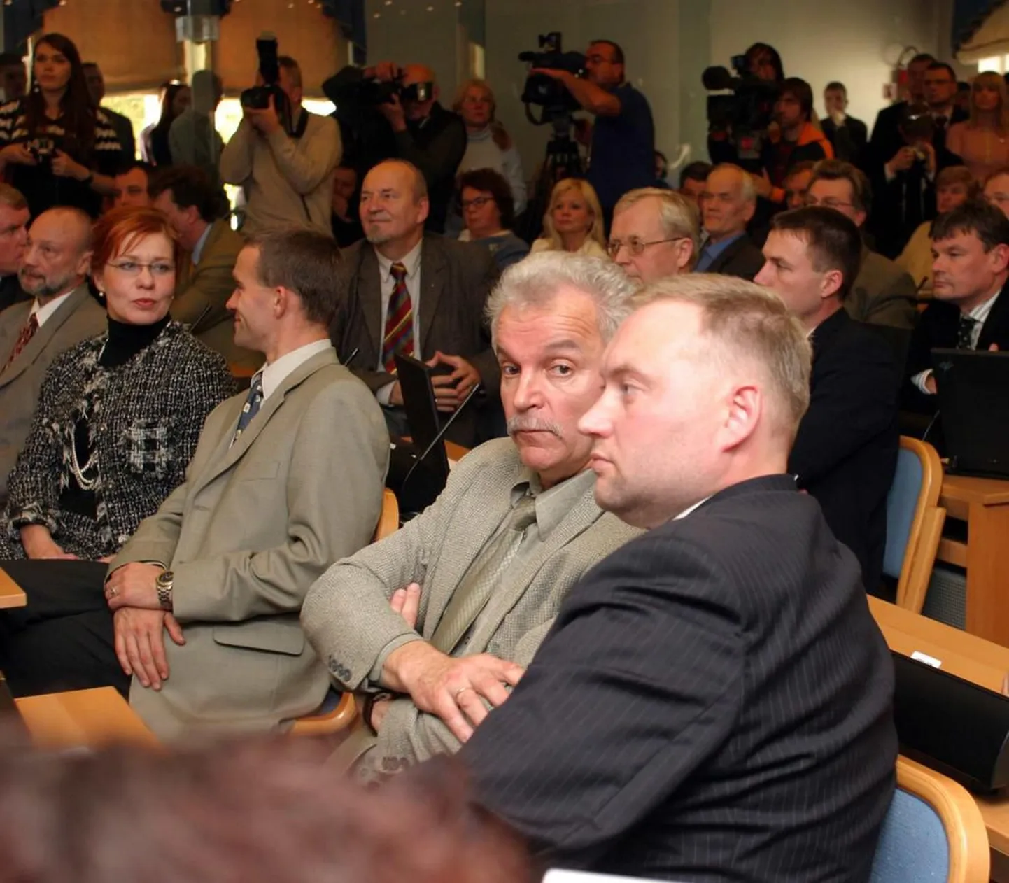 Jevgeni Karavajev (keskel) 2013. aastal.