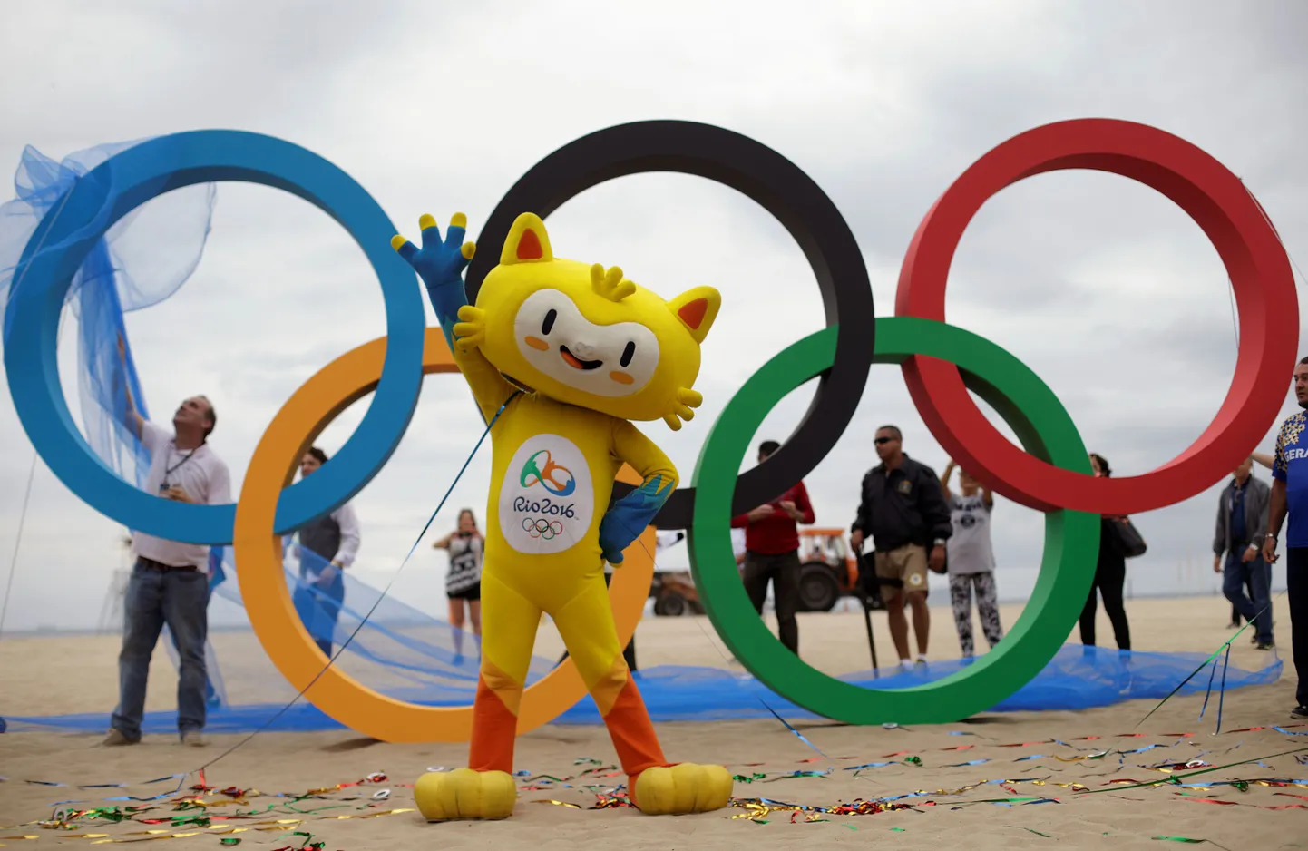 Талисман Олимпиаы в Рио.