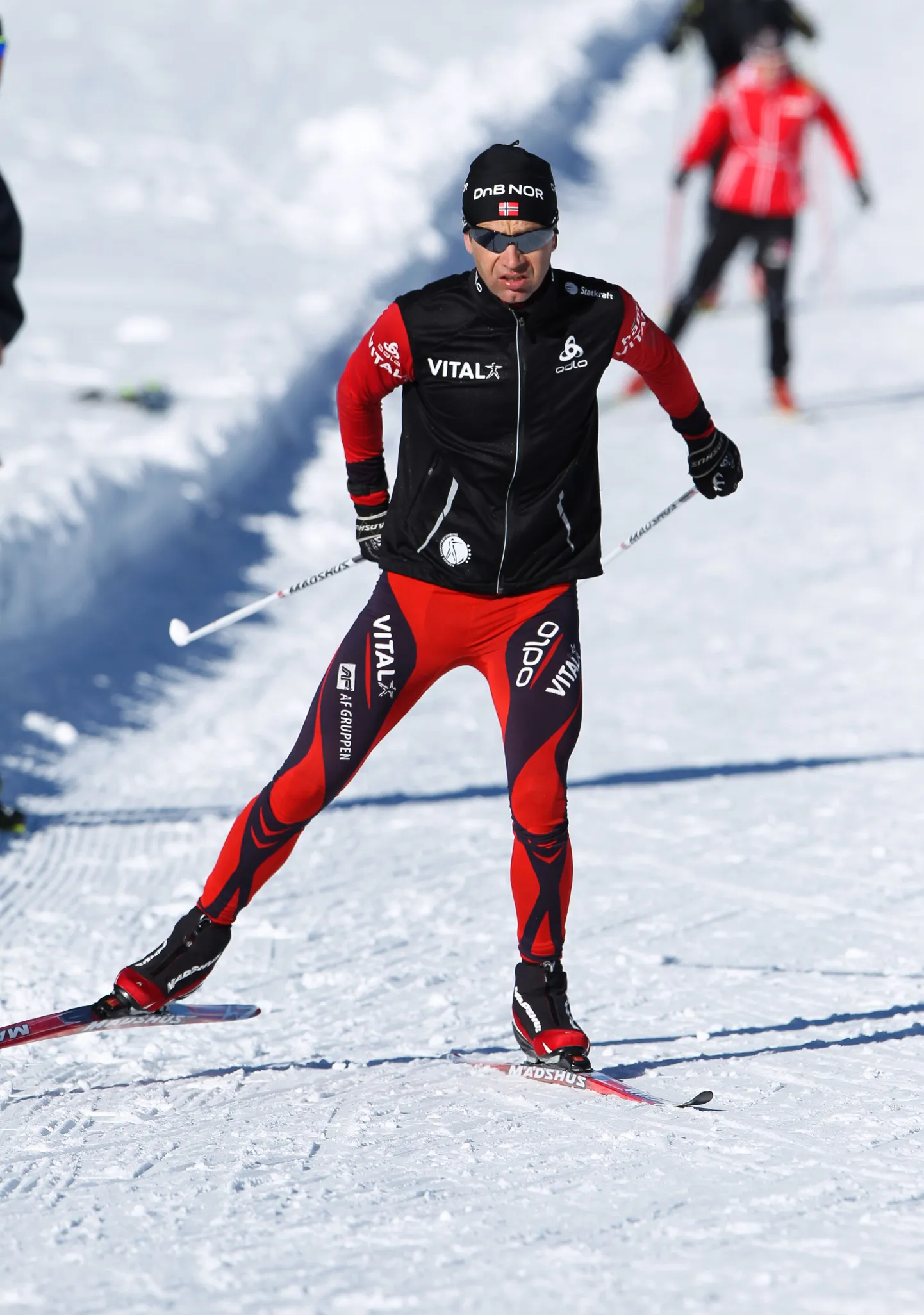 Ole Einar Bjørndalen Itaalias Val Senalesis algavaks hooajaks treenimas.