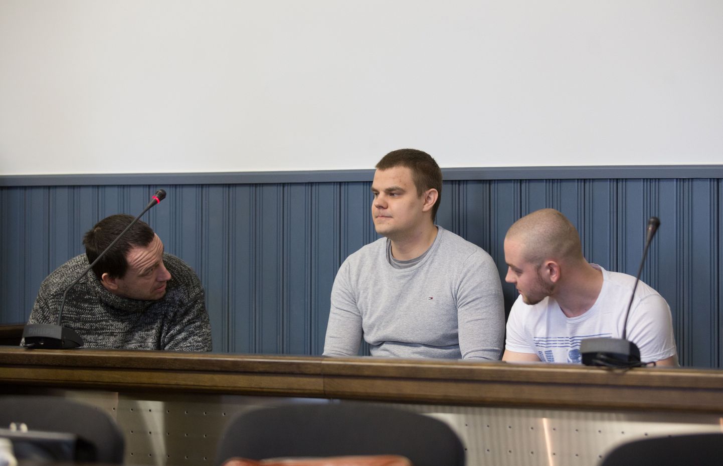 Fotol vasakult Martin Tanning, Raivo Olev ja Rauno Udeküll.