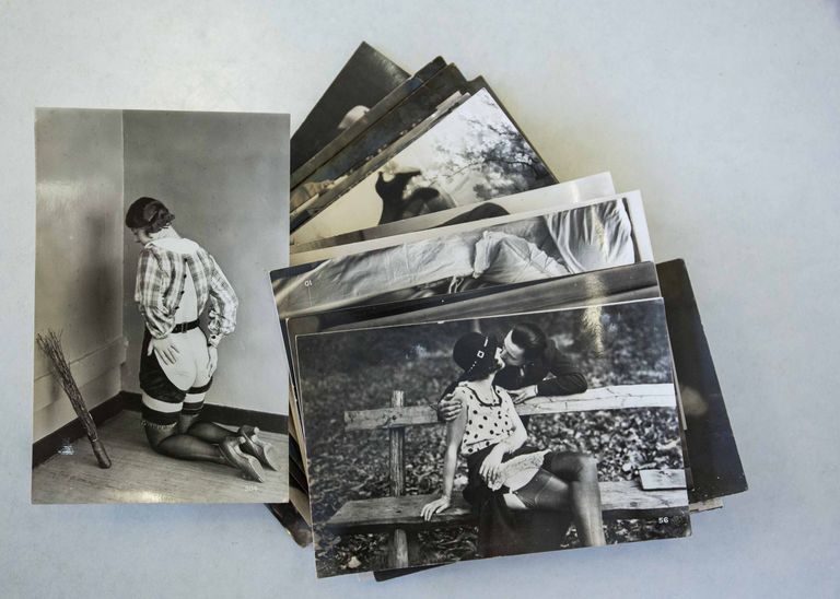 Enne II maailmasõda välja antud erootilised postkaardid.