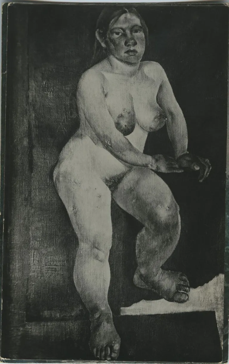 Aleksander Vardi. Akt. Õli