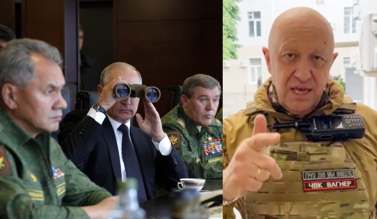 Шойгу, Путин и Герасимов на военных учениях 2017 года еще не знали, во что вырастет частная армия Евгения Пригожина, которую они создали в 2014 году.