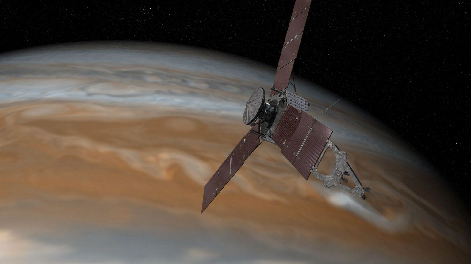 Juno jõuab Jupiterile 4.juulil.