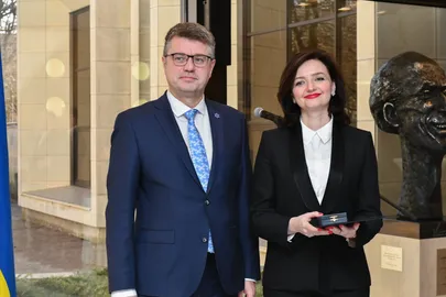 Urmas Reinsalu ja Mariana Betsa.