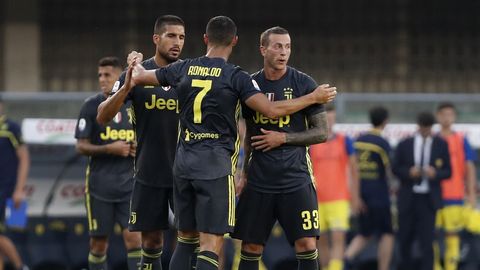 Ronaldo ja Juventus pääsesid esimeses liigamängus suure ehmatusega