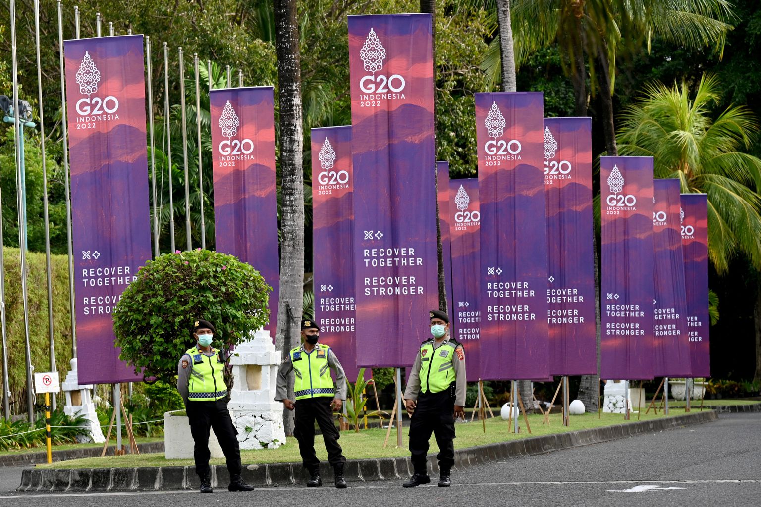 G20 kohtumised toimuvad tänavu Indoneesias, Bali saarel.
