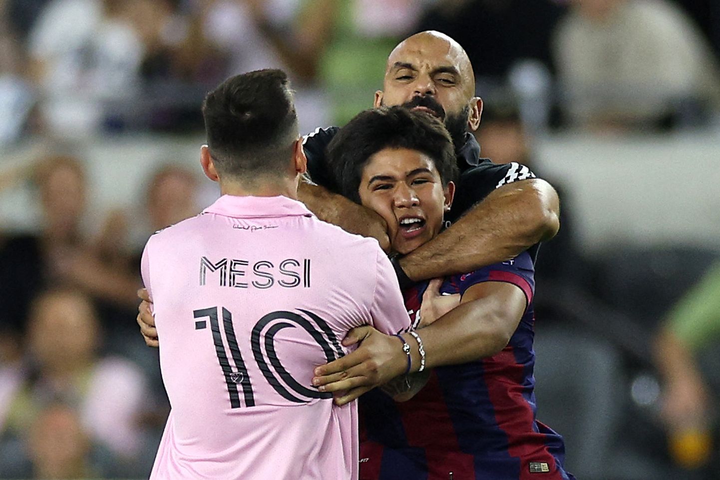 Lionel Messi ihukaitsja Yassine Chueko näitas, miks ta on argentinlase jaoks vajalik.