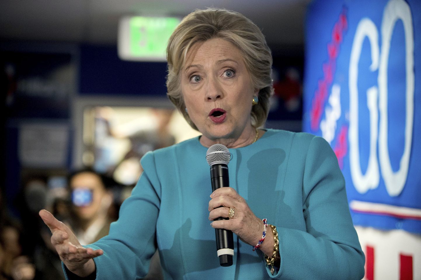 USA demokraatide presidendikandidaat Hillary Clinton.