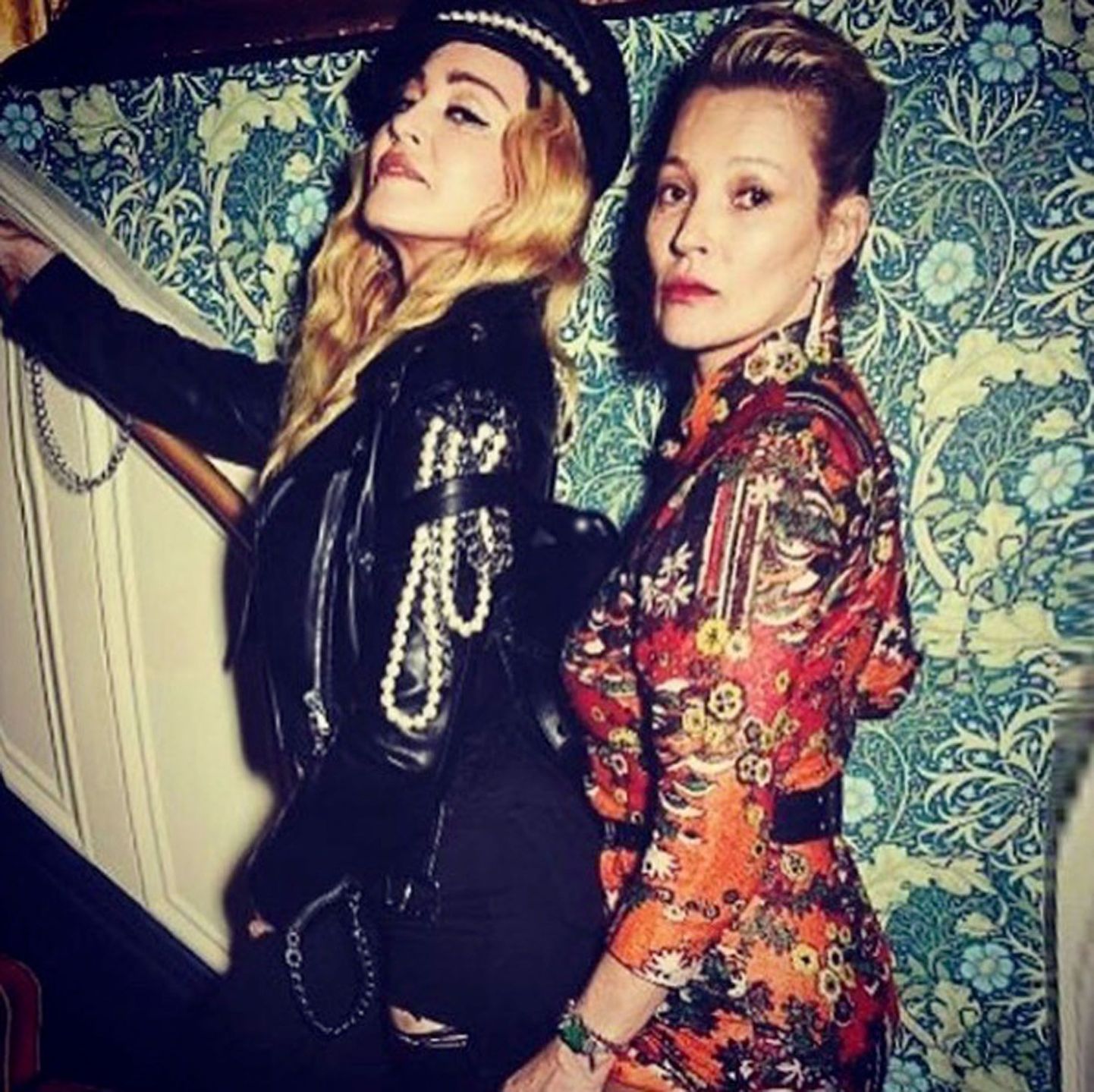 Madonna ja Kate Moss