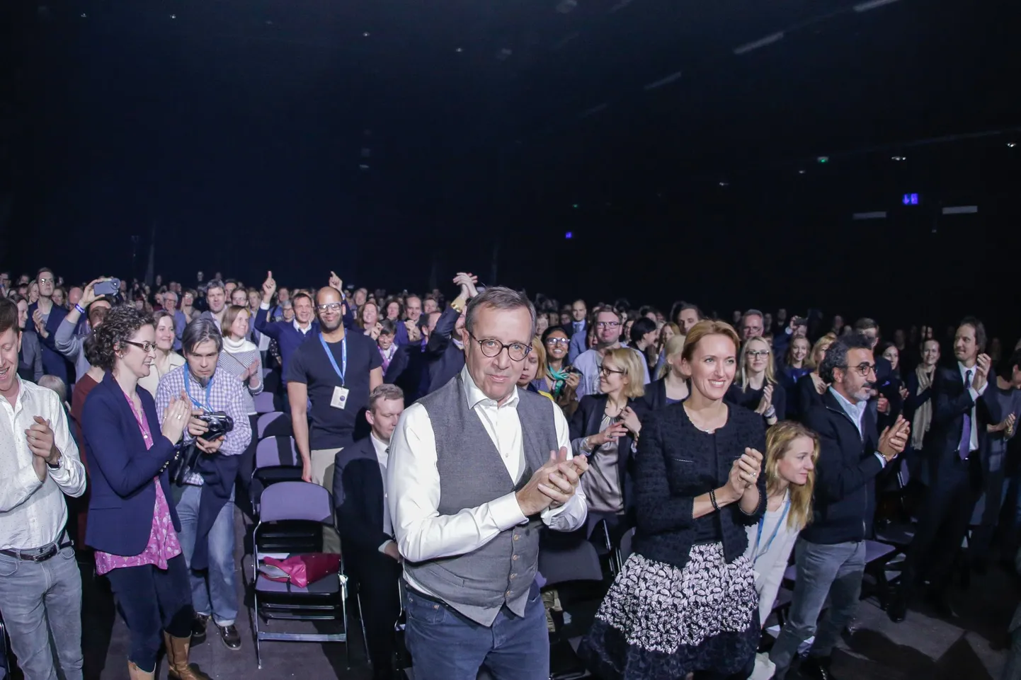 Tallinn Music Week 2016 äge avapauk Kultuurikatlas.
President Toomas Hendrik Ilves ja proua Ieva Ilves