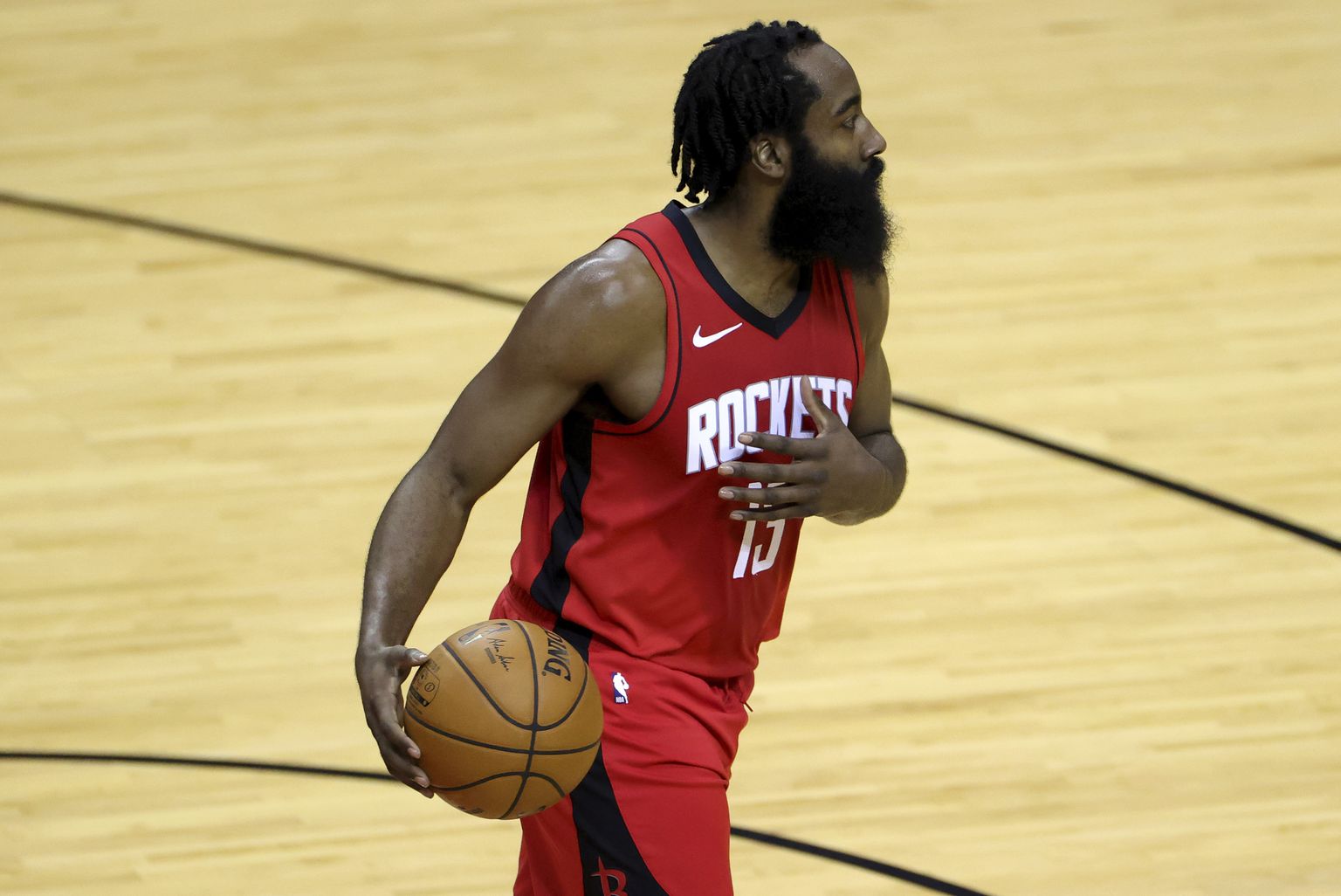 Korvpalliliiga NBA klubis Houston Rocketsis pallinud superstaar James Harden siirdub Brooklyn Netsi ridadesse.