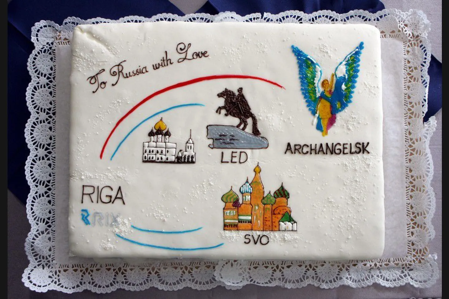 Airbalticu tort «Venemaale armastusega».