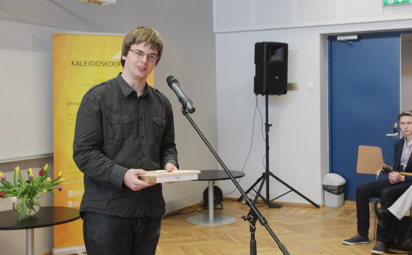äriidee «QuikTract» üks eestvedajatest Joosep Kibal.