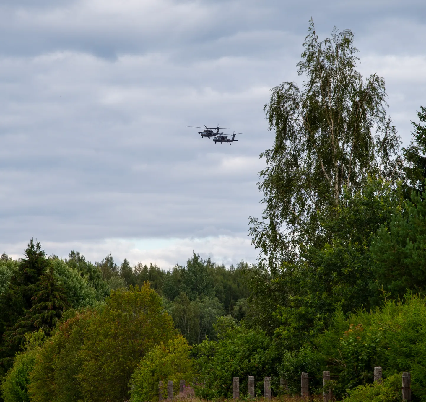 Eesti ja liitlaste õhuväelased teevad Eesti õhuruumis treeninglende. Foto on illustratiivne.