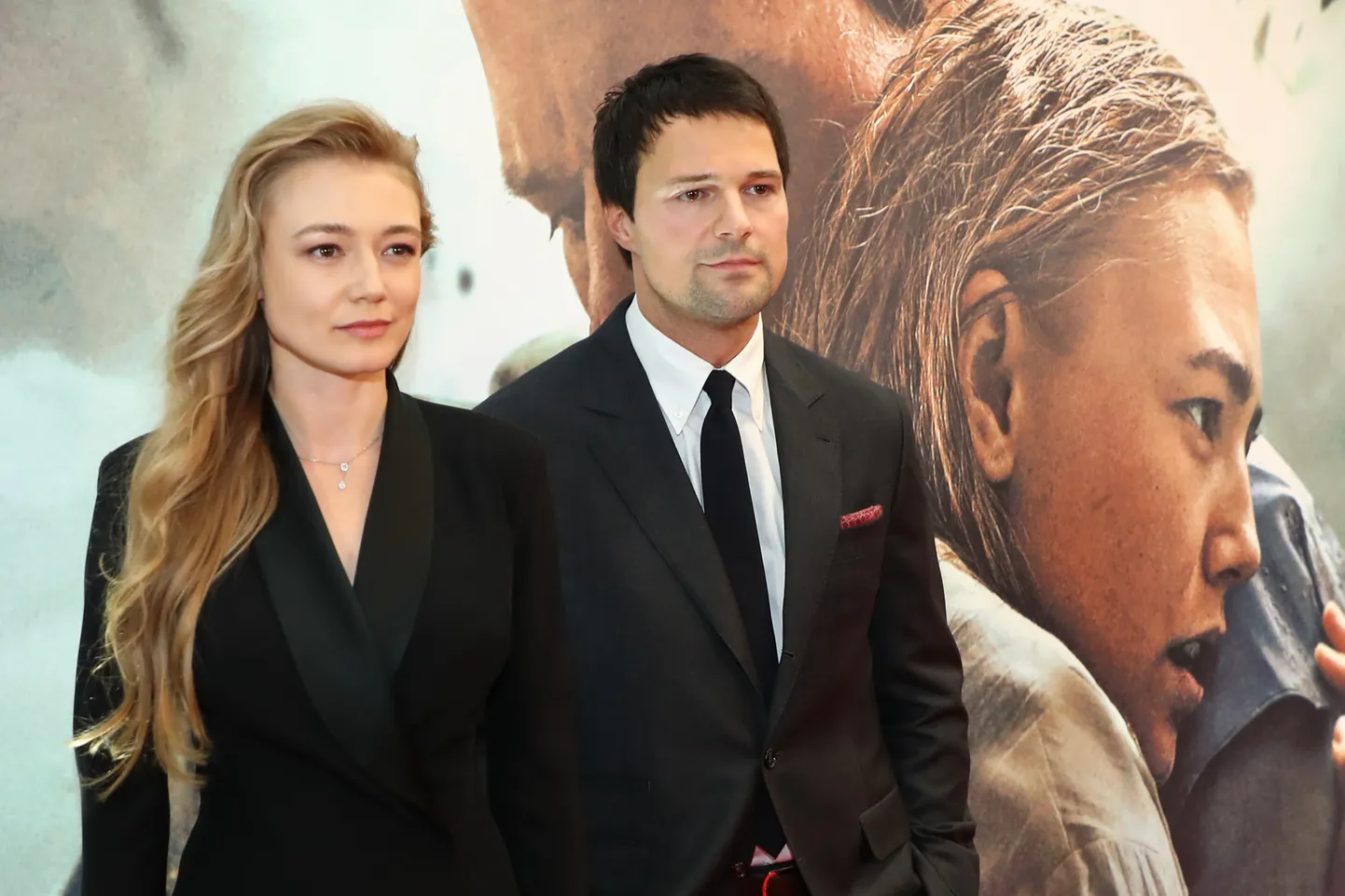 Оксана Акиньшина и Данила Козловский на премьере фильма "Чернобыль".