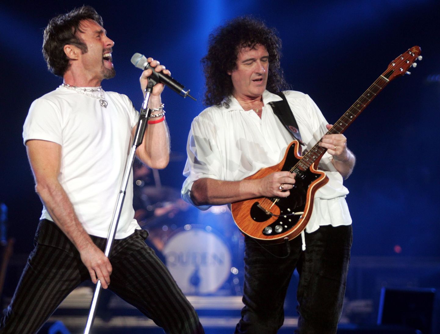 Paul Rodgers ja Brian May ansamblist Queen