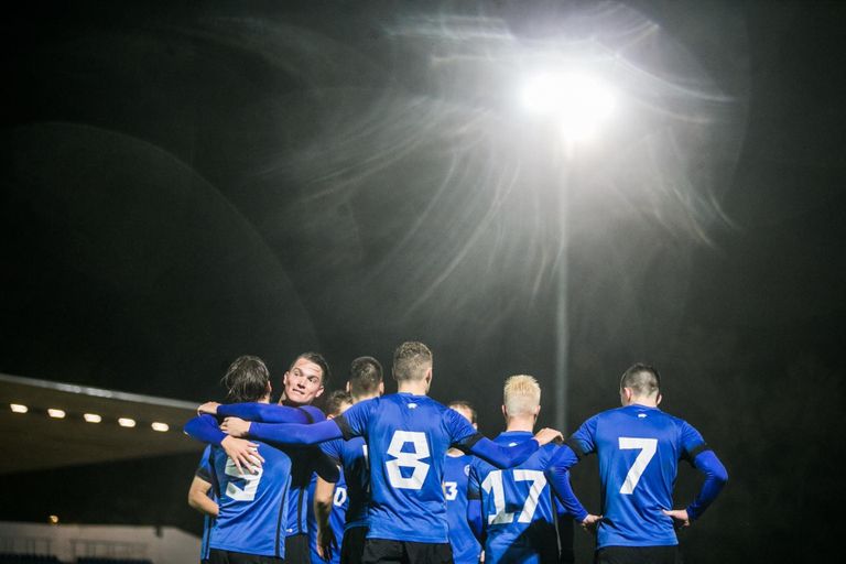 Eesti U21 jalgpallikoondis teenis Pärnu Rannastaadionil EM-valikturniiri mängus Läti eakaaslaste üle 2:1 võidu.