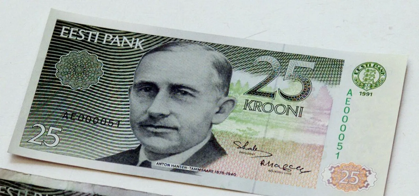 25-kroonine.