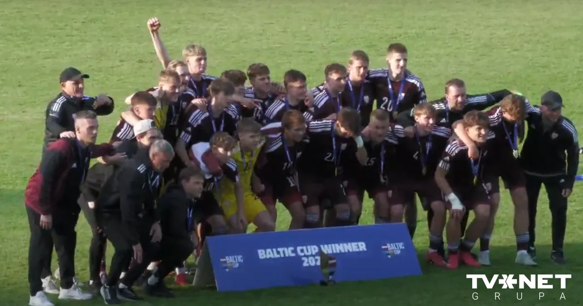 Latvia U19s Win Baltic Cup | Football Highlights