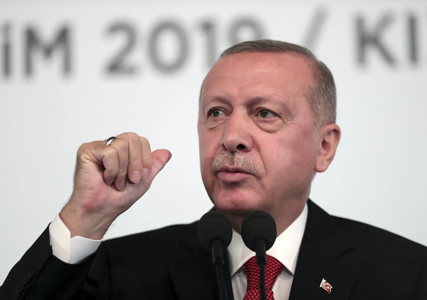 Türgi president Recep Tayyip Erdoğan.