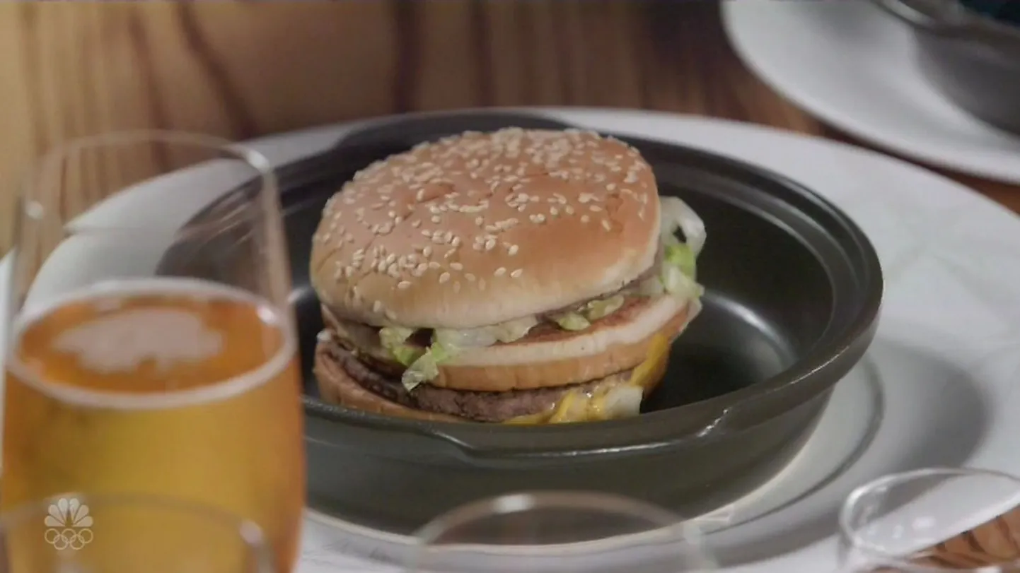Big Mac burger.