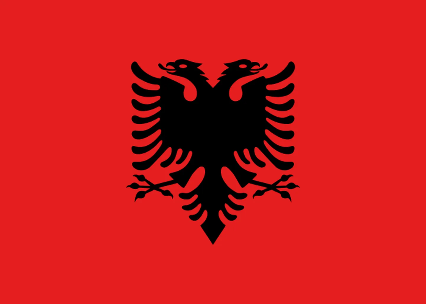 Albaania lipp.