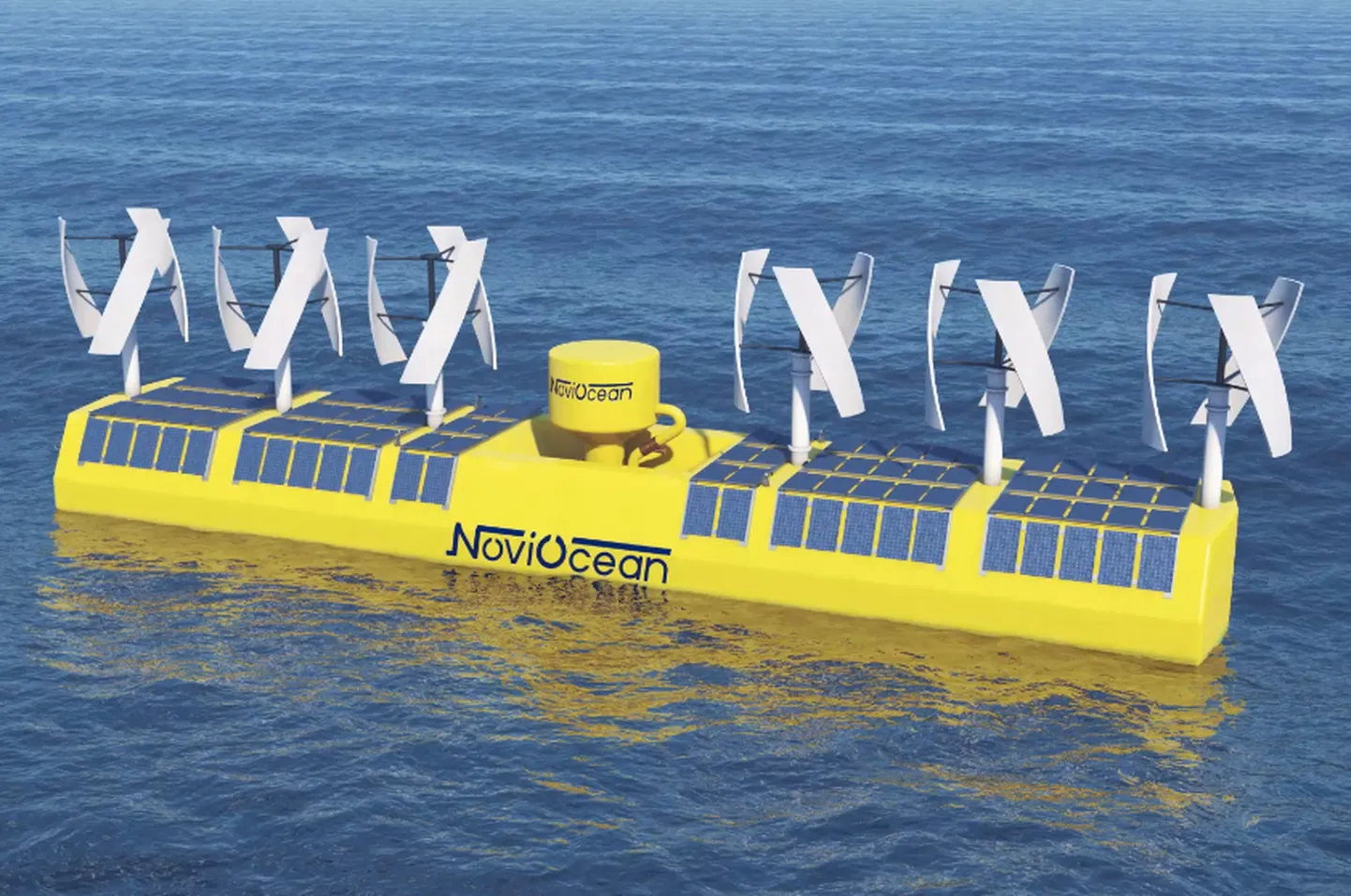 Инновационная плавучая платформа NoviOcean.