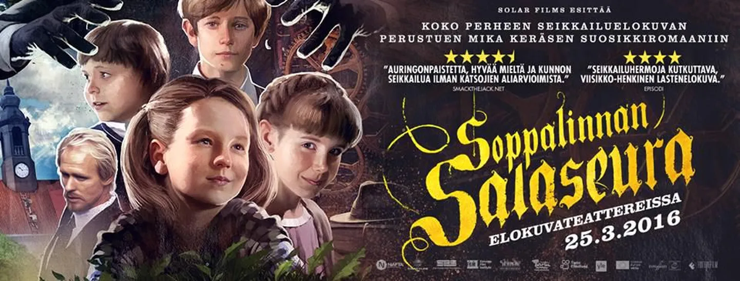 «Supilinna salaseltsi» Soome plakat.