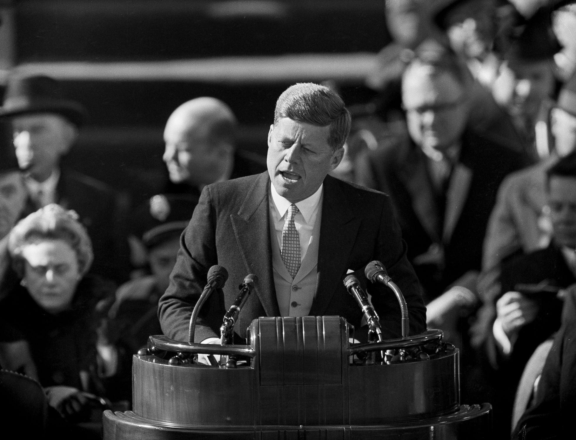 20. jaanuar 1961, president JFK annab oma ametivannet ning lausub kuulsad sõnad.