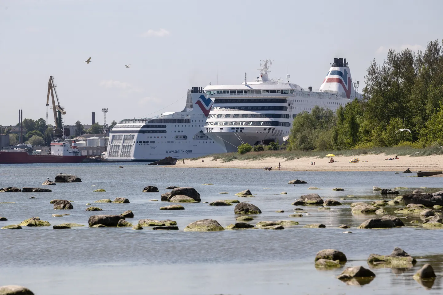 Паром Tallink.