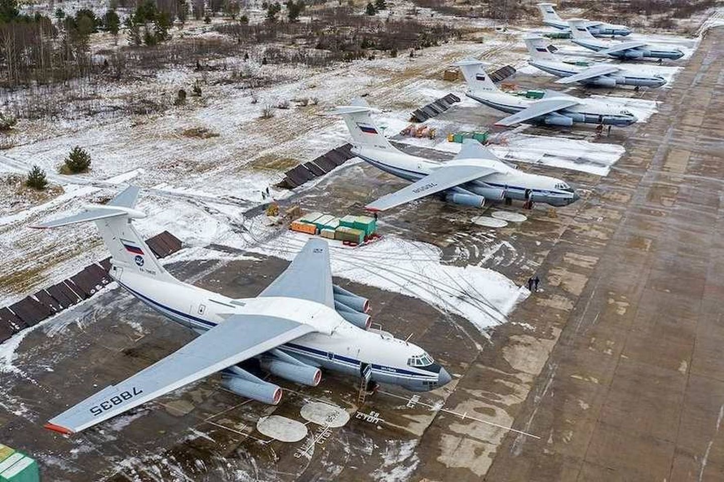 Venemaa transpordilennukid Il-76