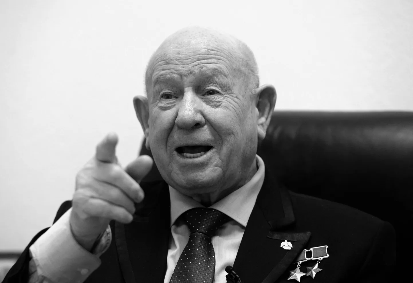 Советский космонавт Алексей Леонов.