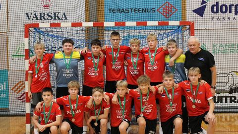Rahvusvaheline Põlva Cup tõi kokku kolme riigi noored käsipallurid
