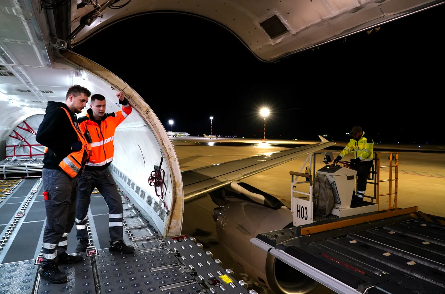 Рижский аэропорт принял первый грузовой рейс Lufthansa Cargo