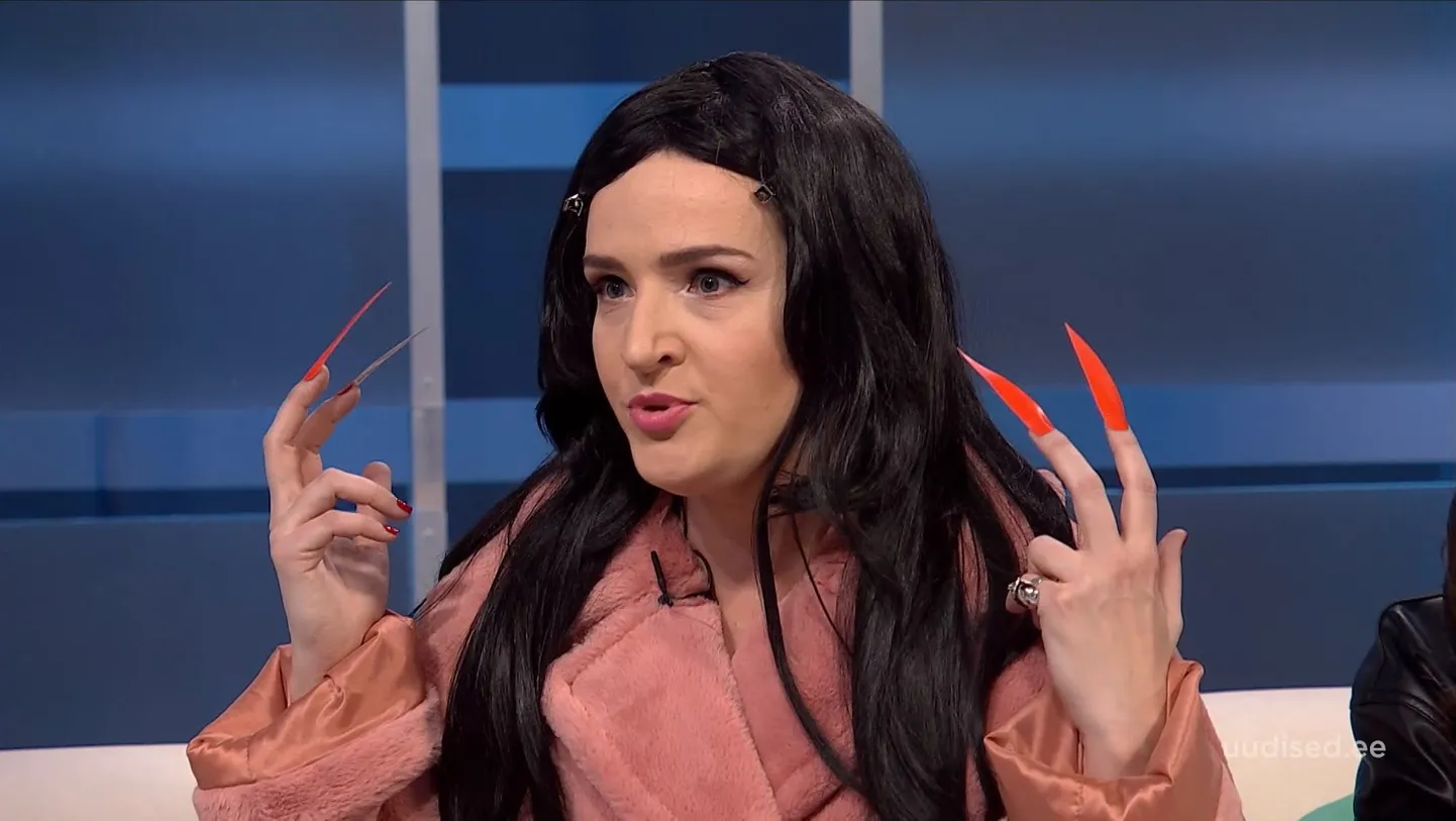 Marta Laan parodeeris «Duublis» tõsielustaar Seidi Voogret.