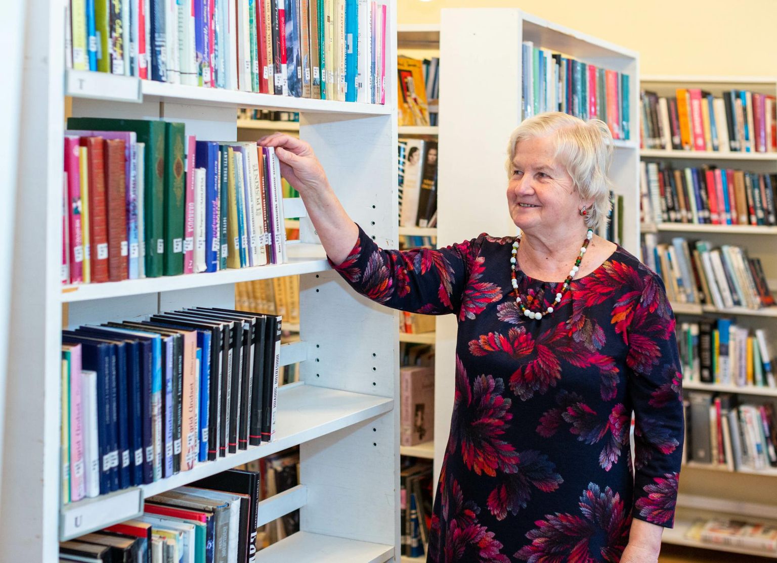 Kuldre raamatukogu juhataja Saima Tell märkis, et neil õnneks raamatuid ei varastata.
