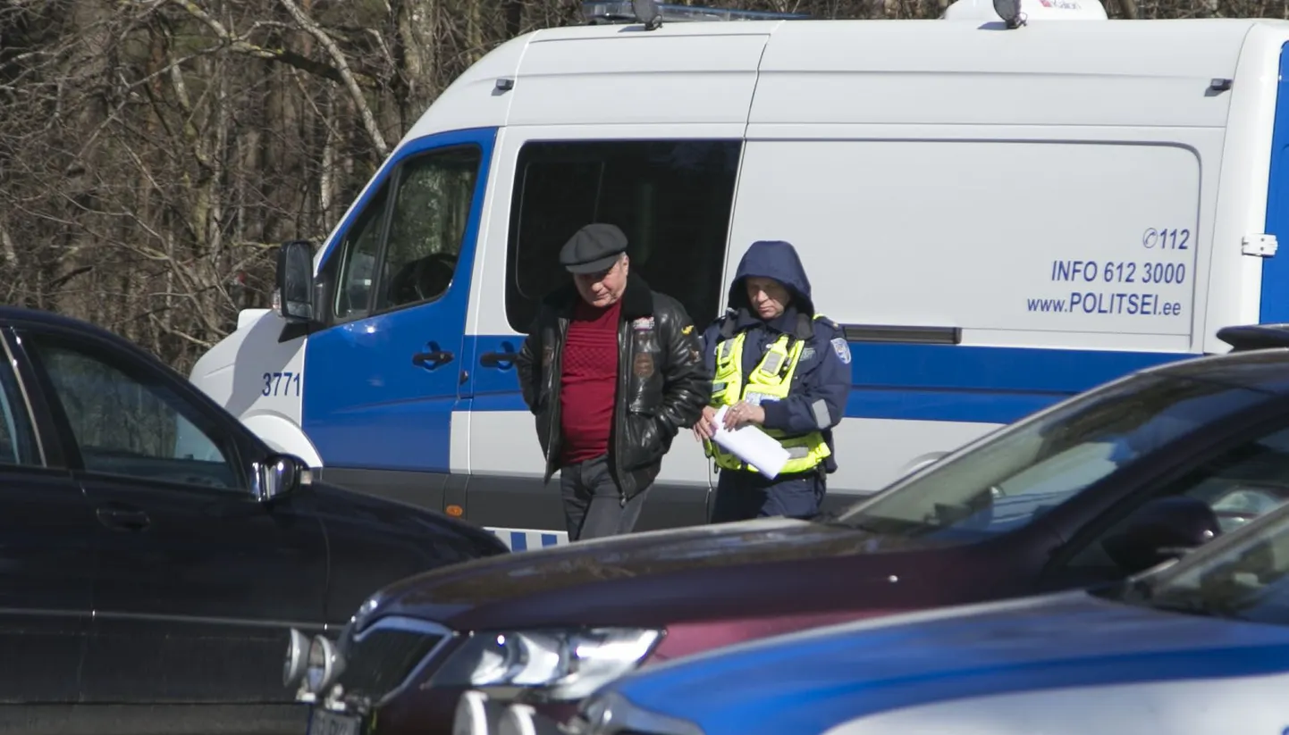 Andres Raid jäi puhumisreidil politseile vahele