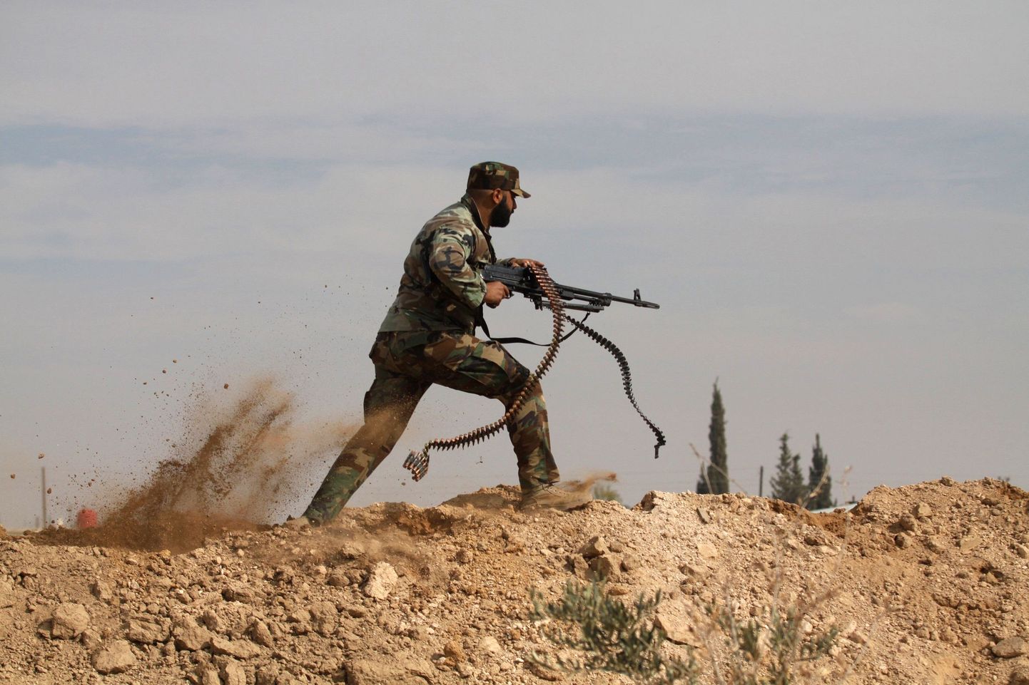 Sunni mässulistega võitlev Iraagi šiiit.