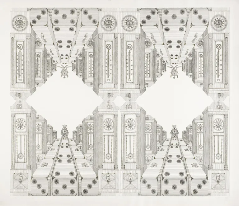 Vello Vinn, «Jaam II», 1973, ofort.