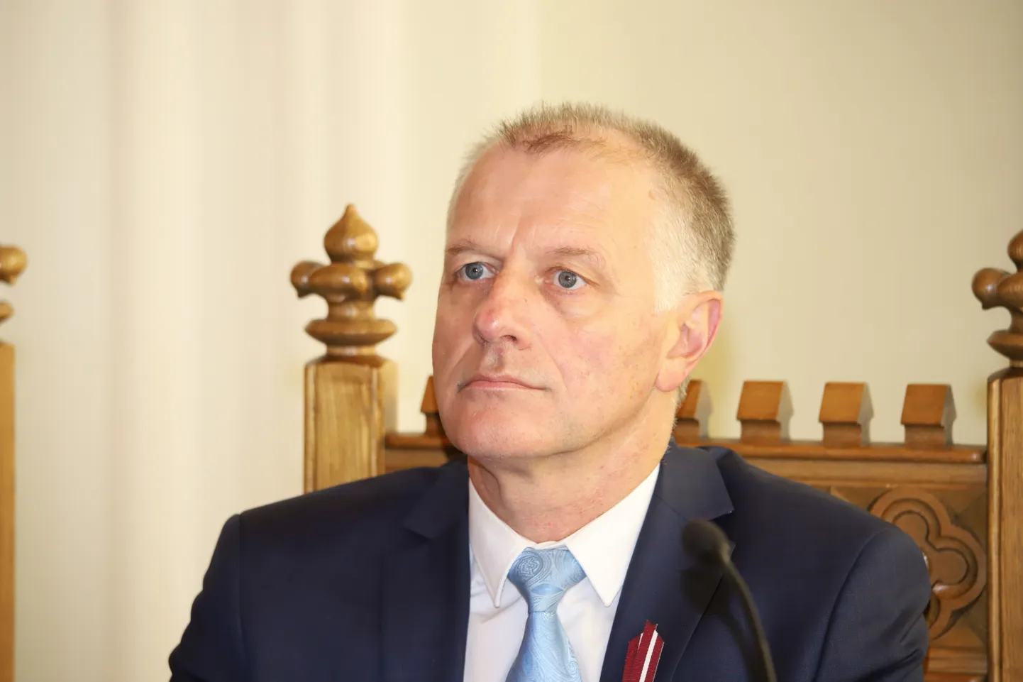 Rīgas domes transporta lietu komitejas priekšsēdētājs Olafs Pulks