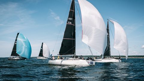 Estonian sailors 'Sugar' and 'Lumi' take second and third at European Championships