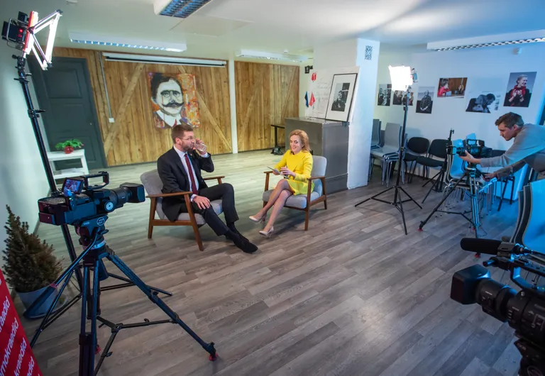 Tallinn, 06.02.2019Intervjuud erakondade juhtidega: Sotsiaaldemokraatliku Erakonna esimees Jevgeni Ossinovski.. Intervjueeris Vilja Kiisler. Interviews with party leaders: Social Democratic Party (SDE) leader Jevgeni Ossinovski FOTO: MIHKEL MARIPUU/EESTI MEEDIA