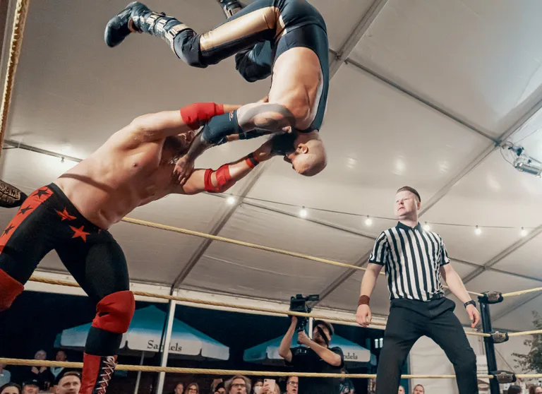 Wrestling'umatš Helsingis.