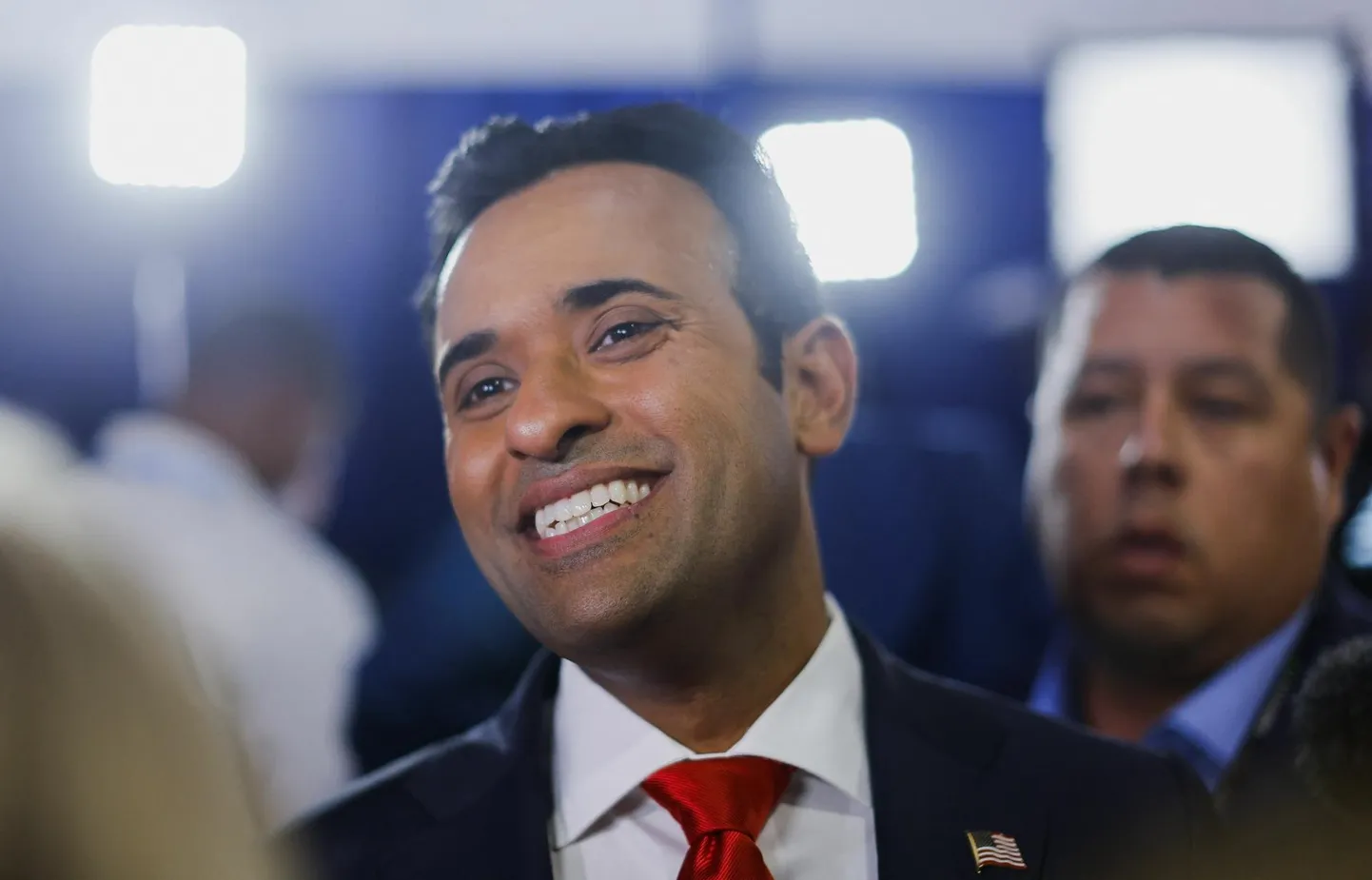 Biotehnoloogiamiljonär ja Vabariikliku Partei presidendikandidaat Vivek Ramaswamy.
