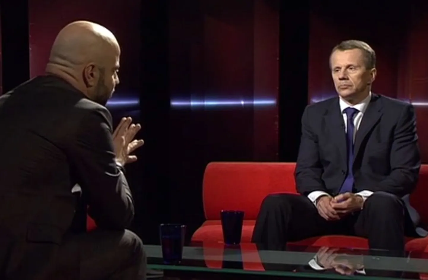 Rahandusminister Jürgen Ligi TV3 saates «Kolmeraudne»