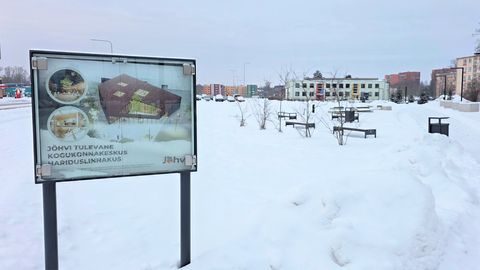 Jõhvi kuulutas välja kogukonnamaja-raamatukogu ehitushanke